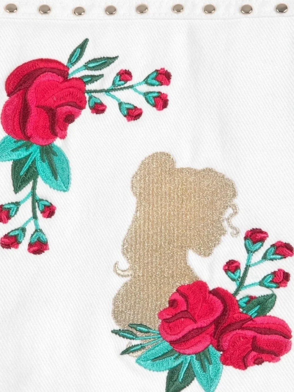 Disney Denim Jacket Belle from Beauty and The Beast